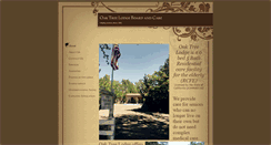 Desktop Screenshot of oaktreelodgeseniorcare.com